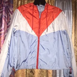 H&M multi color jacket/windbreaker
